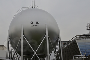 空気タンク - JAXA 調布の一般公開 2015にいってきた（風洞編）