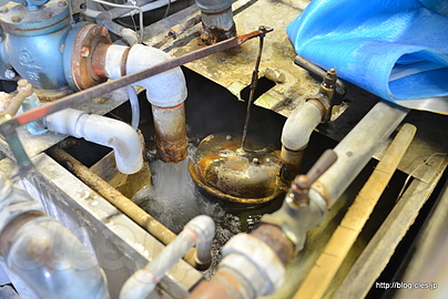 水量調整器 - 東京最古の木造銭湯の見学会