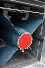 訓練用シースパロー RIM-7M - 晴海客船ターミナルで護衛艦ゆうぎりを見学
