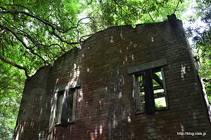 第４砲台 建物 - 友ヶ島を散策（第４砲台編）
