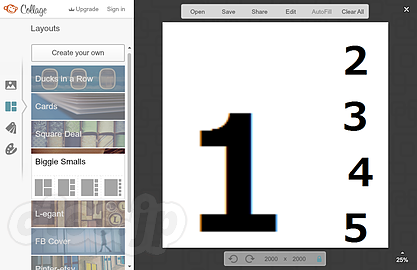 フォトコラージュ - PicMonkey で簡単にフォトコラージュを作成