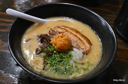 味噌ラァメン - 豚ソバ fuji屋でシメの味噌ラァメン