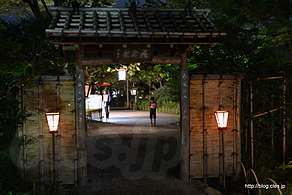 入口 - 向島百花園の月見の会でゆったりお月見