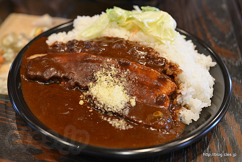 豚肉の煮込みカレー大盛 - サンアロハの豚肉の煮込みカレー大盛