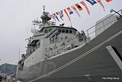 オーストラリアのフリゲート艦 FFH-153 HMAS Stuart - FLEET WEEK 2015 in 吉倉桟橋の護衛艦＋α