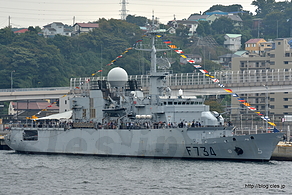 フランス海軍 F734 Vendémiaire - FLEET WEEK 2015 の豪仏印韓の艦艇一般公開
