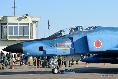 洋上迷彩の RF-4 （47-6901） - 梅組最後の百里基地航空祭 2015 （ウェザーチェック～航過飛行編）