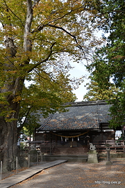 白鳥神社 - 海野宿の重伝建の町並み