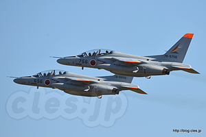 T-4（16-5666, 76-5756） - 秋晴れの入間航空祭 2015 （YS-11FC＆U-125～T-4編）