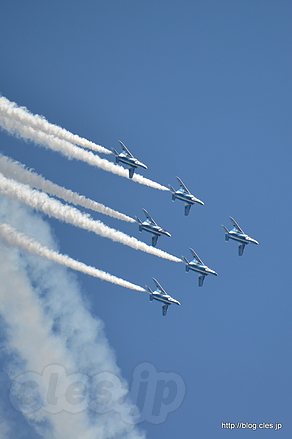 デルタロール - 秋晴れの入間航空祭 2015 （ブルーインパルス 飛行展示編）