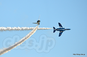 タッククロス - 秋晴れの入間航空祭 2015 （ブルーインパルス 飛行展示編）