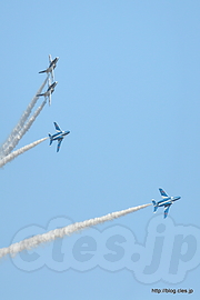 ローリングコンバットピッチ - 秋晴れの入間航空祭 2015 （ブルーインパルス 飛行展示編）
