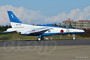 着陸した1番機（46-5731） - 秋晴れの入間航空祭 2015 （ブルーインパルス 着陸後編）