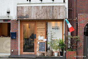 外観 - TRATTORIA NOBI でラザニアランチ