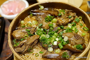 牡蠣蒸わっぱ飯 - コレド室町の北海道厚岸で牡蠣づくし