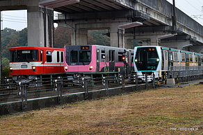 埼玉新都市交通 1050系（1151）、2100系（2107）、2020系(2021) - ニューシャトルフリー乗車券を使って丸山車両基地の公開へ