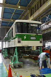 埼玉新都市交通 1050系（1152） - ニューシャトルフリー乗車券を使って丸山車両基地の公開へ