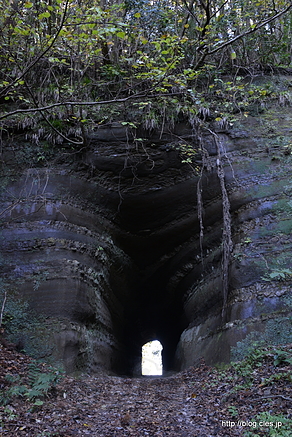 素掘トンネル 名称不明その２ - 養老渓谷付近で隧道充