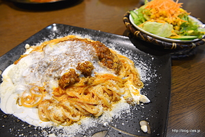 高崎産ハーブ豚のカッチャジョーネ - ボンジョルノで高崎パスタ