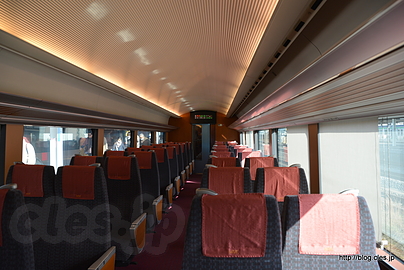 MSE（60000形） 車内 - メトロ箱根で小田原へ