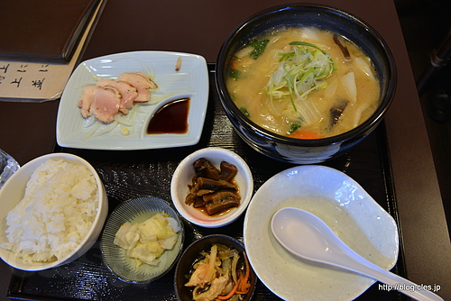 団子汁定食 - ランチは団子汁定食！