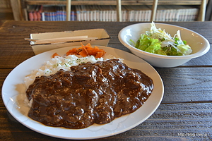 カレーセット - PEOPLE STATION でカレーランチ