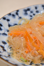 春雨とパクチーの香味和え - 咸亨酒店で寧波料理