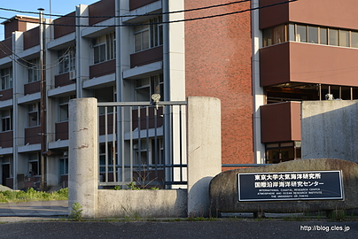 破壊された東京大学大気海洋研究所 - 大槌の津波の爪痕