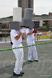 SeaRAM？ と CIWS？ - よこすかYYのりものフェスタ 2016 （DDH-183 いずも一般公開編）