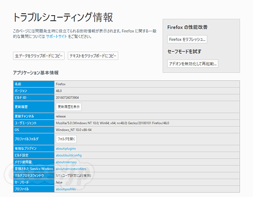 Electrolysis（e10s） - Firefox 48 からマルチプロセスウィンドウに対応