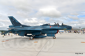 F-2B 地上展示機（03-8105） - 松島基地 復興感謝イベント 2016（F-2B 機動飛行編）