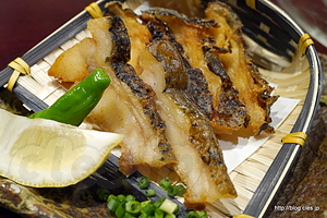 うつぼの唐揚げ - YUITO の祢保希で土佐料理