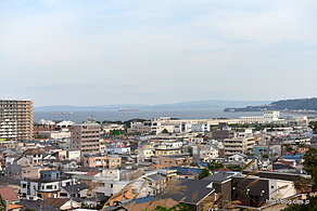 田戸台からの眺め - 田戸台分庁舎（旧横須賀鎮守府司令長官官舎）の公開に行ってきた