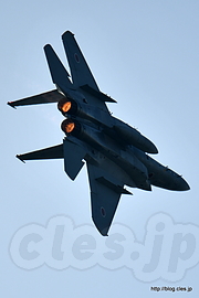 旋回する F-15（12-8078） - オープニング（2016 岐阜基地航空祭）