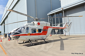 試験計測用航空機 BK117A（TRDI-6001） - 地上展示いろいろ（2016 岐阜基地航空祭）