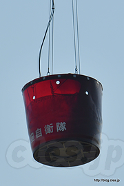 放水する CH-47J（67-4496） - 入間航空祭 2016にいってきた（出発～CH-47J）