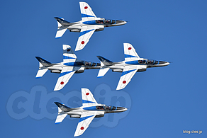 ファンブレイク - ブルーインパルス 飛行展示（入間航空祭 2016）
