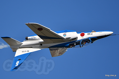 インバーテッド コンティニュアス ロール？ - ブルーインパルス 飛行展示（入間航空祭 2016）