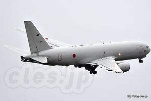 KC-767（87-3601）帰投 - 帰投を見届けて帰路へ（百里基地創設５０周年記念航空祭）