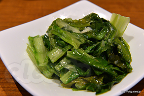 A菜の炒め - 鼎泰豊で小籠包