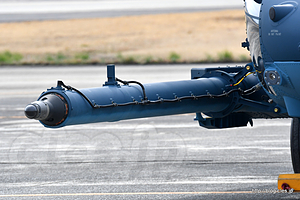 UH-60 の空中給油プローブ - KC-767 と KC-130 の模擬空中給油（小牧オープンベース 2017）