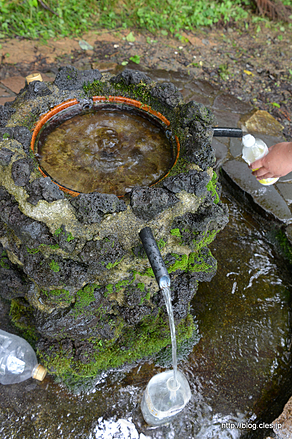 護摩屋敷の水 - 護摩屋敷の水で渇きを癒やす