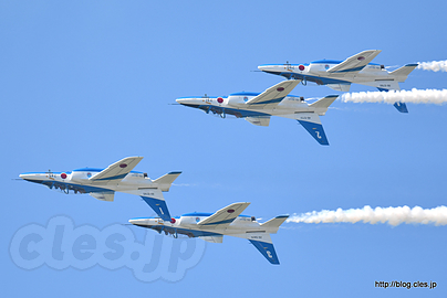 フォーシップインバート - ブルーインパルス 午前の部（松島基地航空祭 2017）