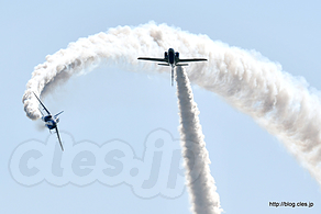 本日２度目のコークスクリュー - ブルーインパルス 午後の部（松島基地航空祭 2017）