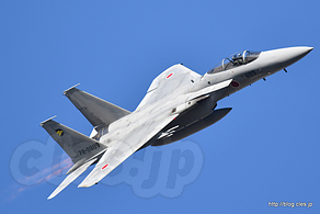 F-15J（72-8889）旋回 - F-15 / F-2 帰投、そして僕も帰投（入間航空祭 2017） 