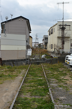 廃線区間 - 紀州鉄道 西御坊駅