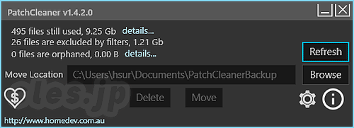 PatchCleaner - PatchCleaner で肥大化した C:\Windows\Installer をお掃除