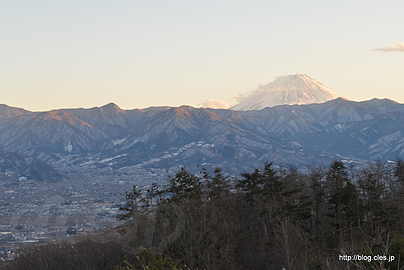 富士山が見える - ゆるキャン△のほったらかし温泉へ