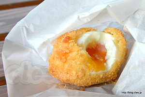 温玉あげ - ゆるキャン△にも登場した温玉あげ