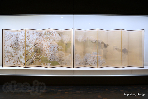 菊池芳文 小雨ふる吉野 1914 - 東京国立近代美術館「美術館の春まつり 2018」